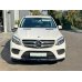 Накладка сплиттер на передний бампер на Mercedes GLE-Class W166 AMG-Line